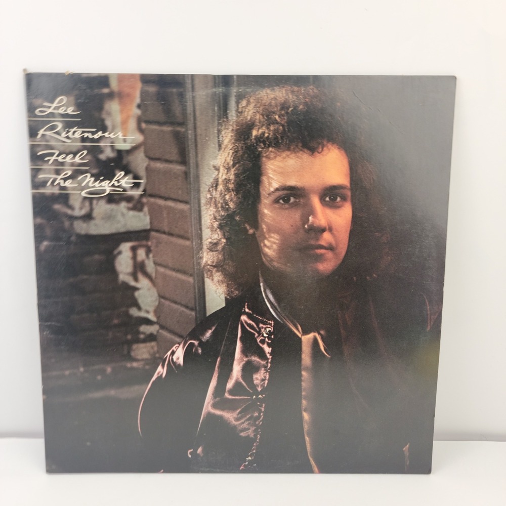Lee Ritenour Feel The Night Vinyl LP 1979 Elektra 6E-192 Jazz Fusion Record